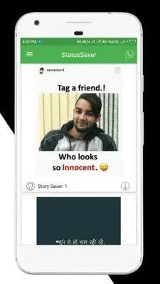 StatusSaver For Whatsapp android App screenshot 1